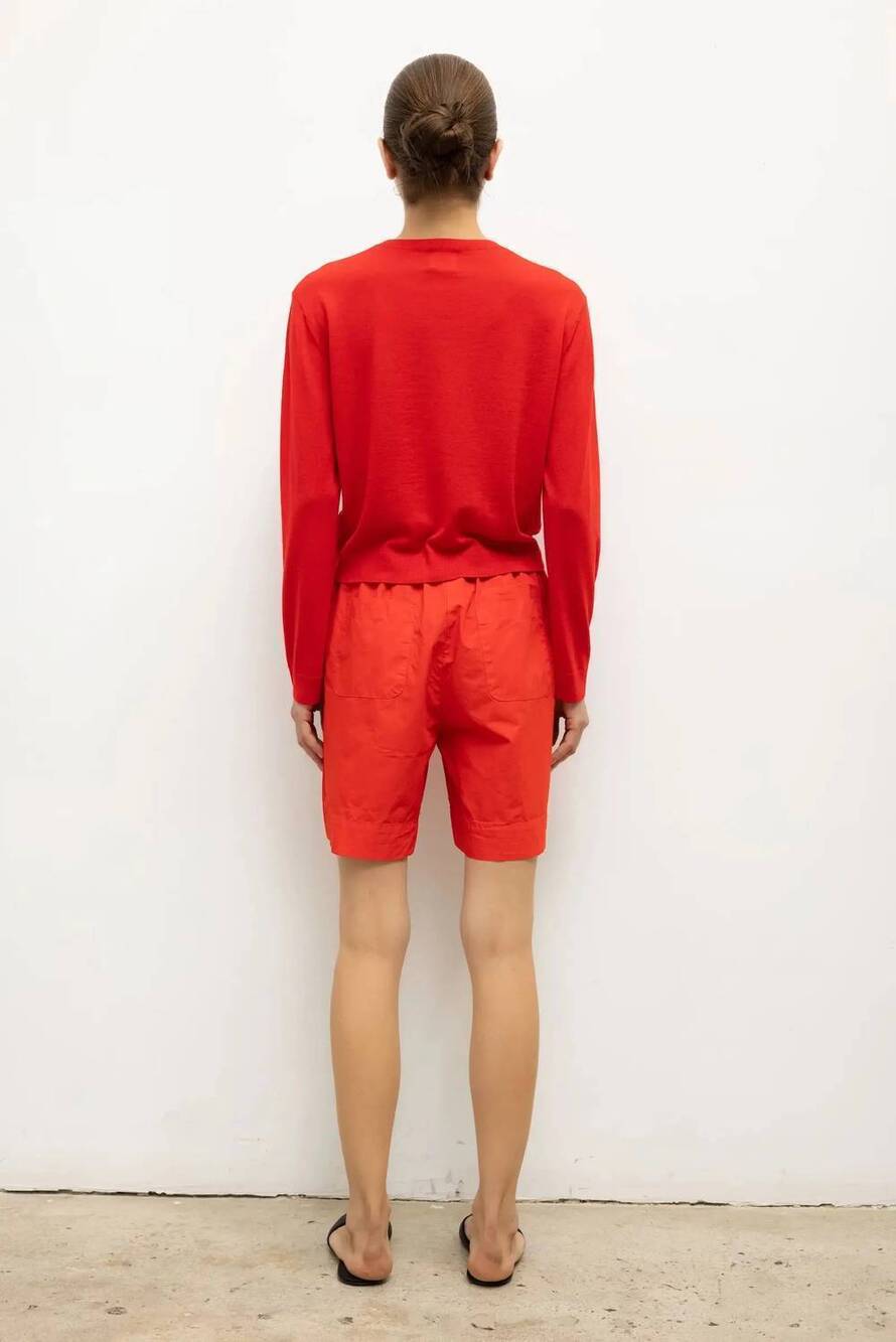 NEW LESET kyoto carpenter short in cerise - Picture 3 of 6